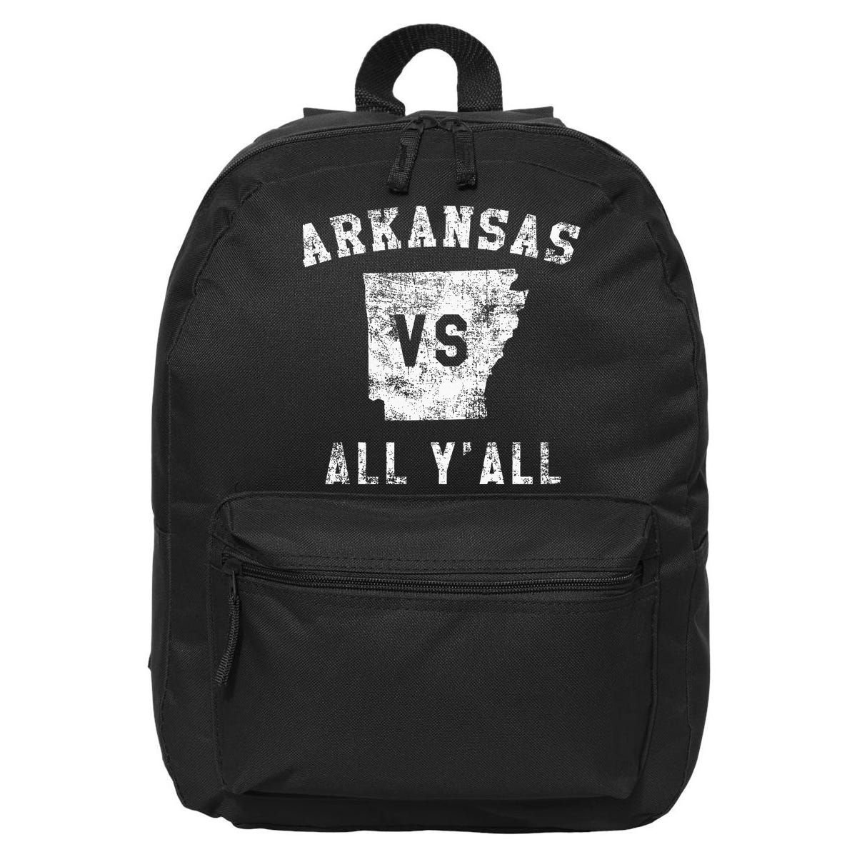 Arkansas Vs All Yall For Yall 16 in Basic Backpack