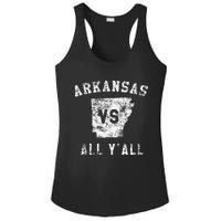 Arkansas Vs All Yall For Yall Ladies PosiCharge Competitor Racerback Tank