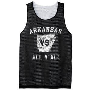 Arkansas Vs All Yall For Yall Mesh Reversible Basketball Jersey Tank