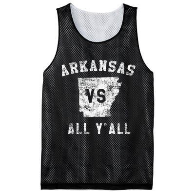Arkansas Vs All Yall For Yall Mesh Reversible Basketball Jersey Tank