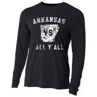 Arkansas Vs All Yall For Yall Cooling Performance Long Sleeve Crew