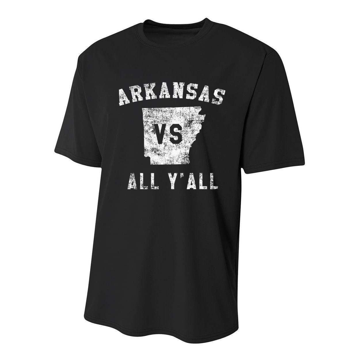 Arkansas Vs All Yall For Yall Youth Performance Sprint T-Shirt