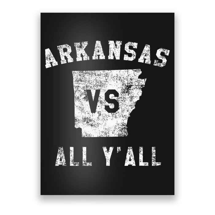 Arkansas Vs All Yall For Yall Poster