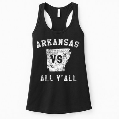 Arkansas Vs All Yall For Yall Womens Tank Top