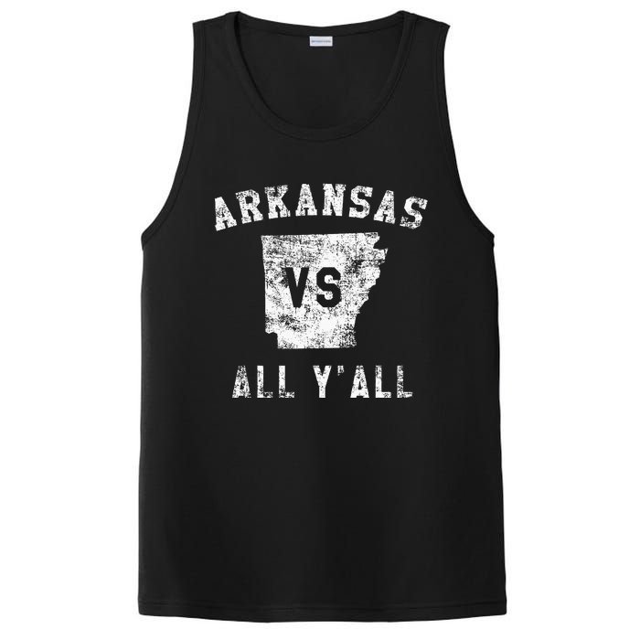 Arkansas Vs All Yall For Yall PosiCharge Competitor Tank