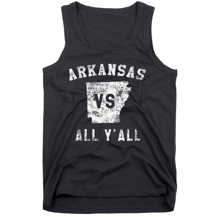 Arkansas Vs All Yall For Yall Tank Top