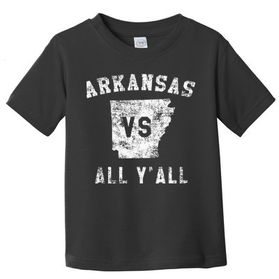 Arkansas Vs All Yall For Yall Toddler T-Shirt
