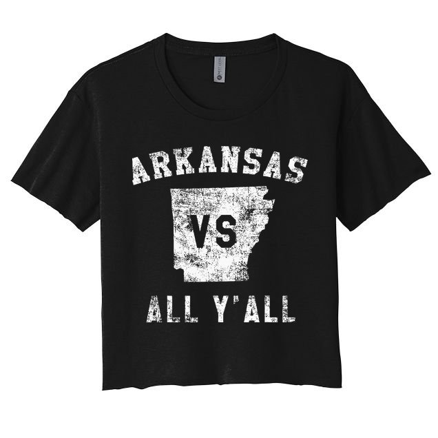 Arkansas Vs All Yall For Yall Crop Top