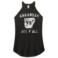 Arkansas Vs All Yall For Yall Women’s Perfect Tri Rocker Tank