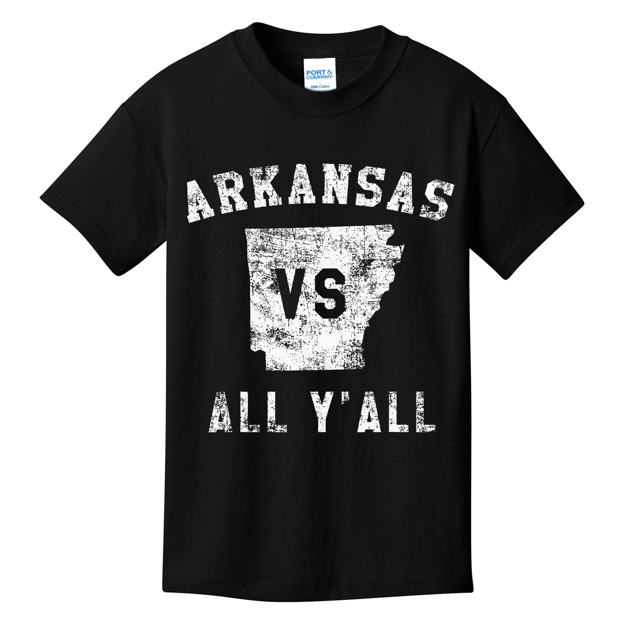 Arkansas Vs All Yall For Yall Kids T-Shirt