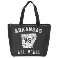 Arkansas Vs All Yall For Yall Zip Tote Bag