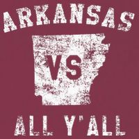 Arkansas Vs All Yall For Yall 16oz Travel Tumbler