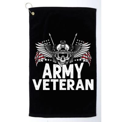 Army Veteran Platinum Collection Golf Towel