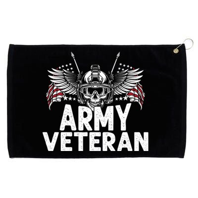 Army Veteran Grommeted Golf Towel