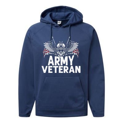 Army Veteran Performance Fleece Hoodie