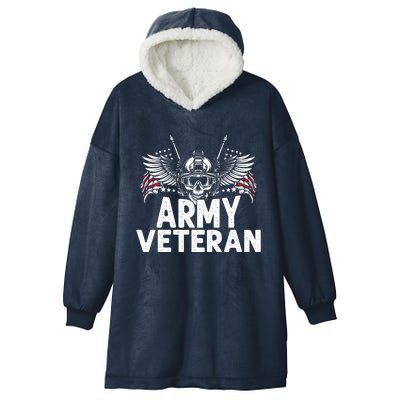 Army Veteran Hooded Wearable Blanket