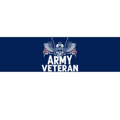 Army Veteran Bumper Sticker