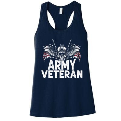 Army Veteran Women's Racerback Tank