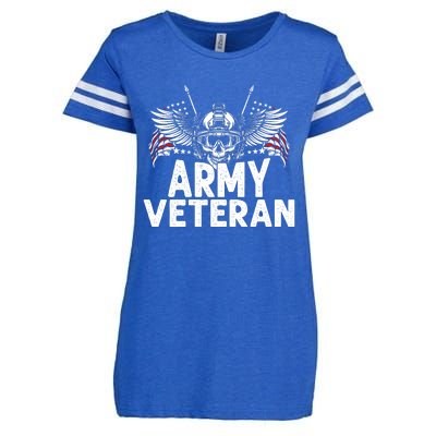 Army Veteran Enza Ladies Jersey Football T-Shirt