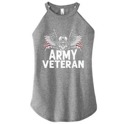 Army Veteran Women's Perfect Tri Rocker Tank