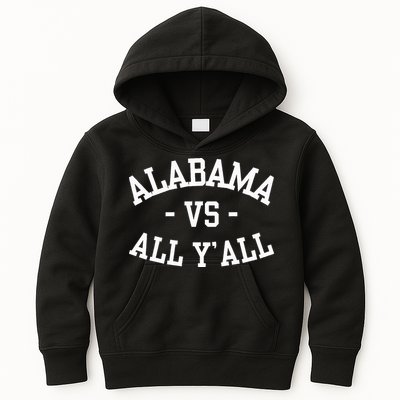 Alabama Vs All Y’All Sports Vintage Southern Kids Hoodie