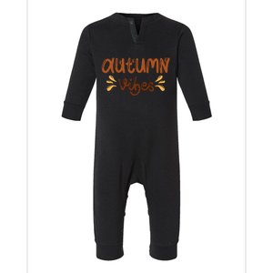 Autumn Vibes Infant Fleece One Piece