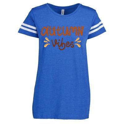 Autumn Vibes Enza Ladies Jersey Football T-Shirt