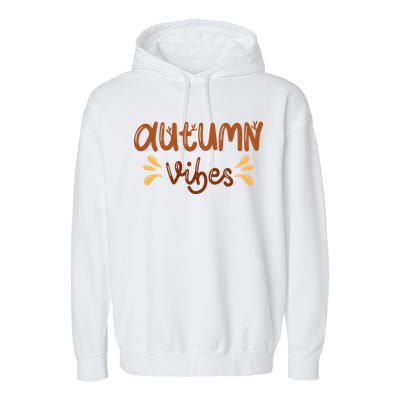 Autumn Vibes Garment-Dyed Fleece Hoodie