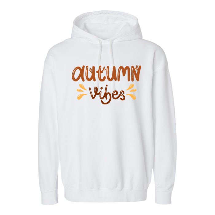 Autumn Vibes Garment-Dyed Fleece Hoodie