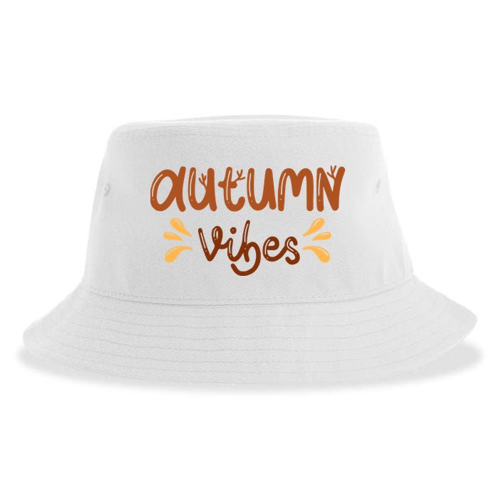 Autumn Vibes Sustainable Bucket Hat