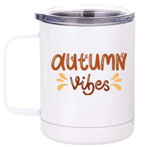 Autumn Vibes 12 oz Stainless Steel Tumbler Cup