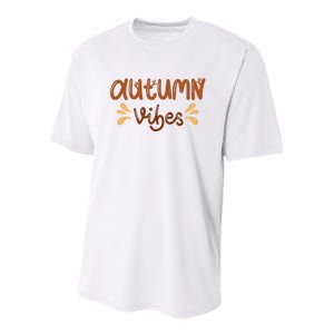 Autumn Vibes Youth Performance Sprint T-Shirt