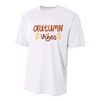 Autumn Vibes Youth Performance Sprint T-Shirt