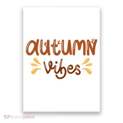 Autumn Vibes Poster