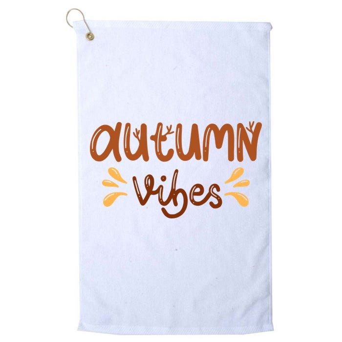 Autumn Vibes Golf Towel