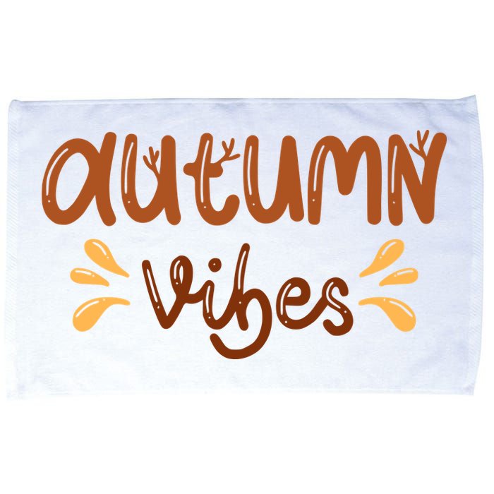 Autumn Vibes Microfiber Hand Towel