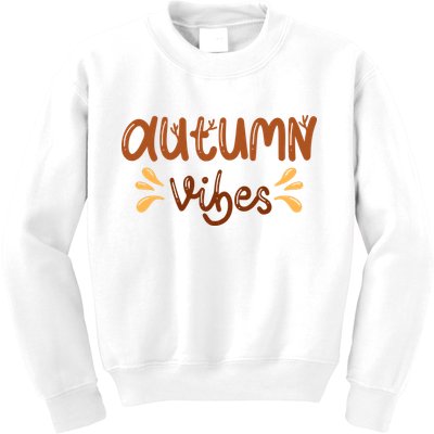 Autumn Vibes Kids Sweatshirt