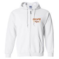 Autumn Vibes Full Zip Hoodie