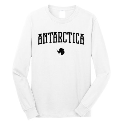 Antarctica Vintage Long Sleeve Shirt