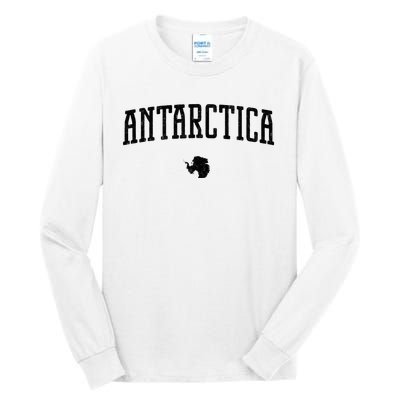 Antarctica Vintage Tall Long Sleeve T-Shirt