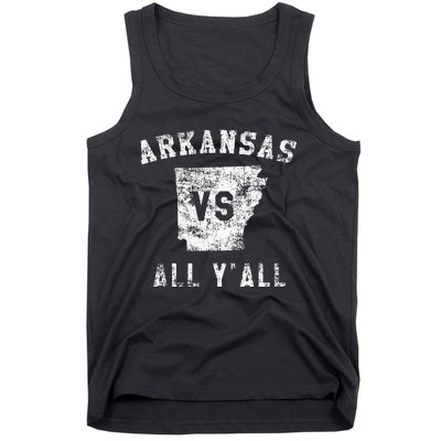 Arkansas Vs All Yall For YAll Tank Top