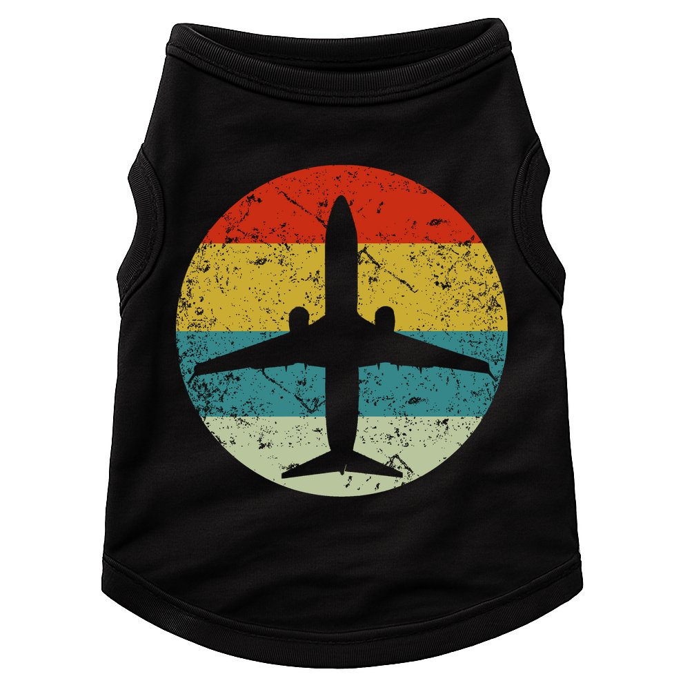 Airplane Vintage Doggie Tank