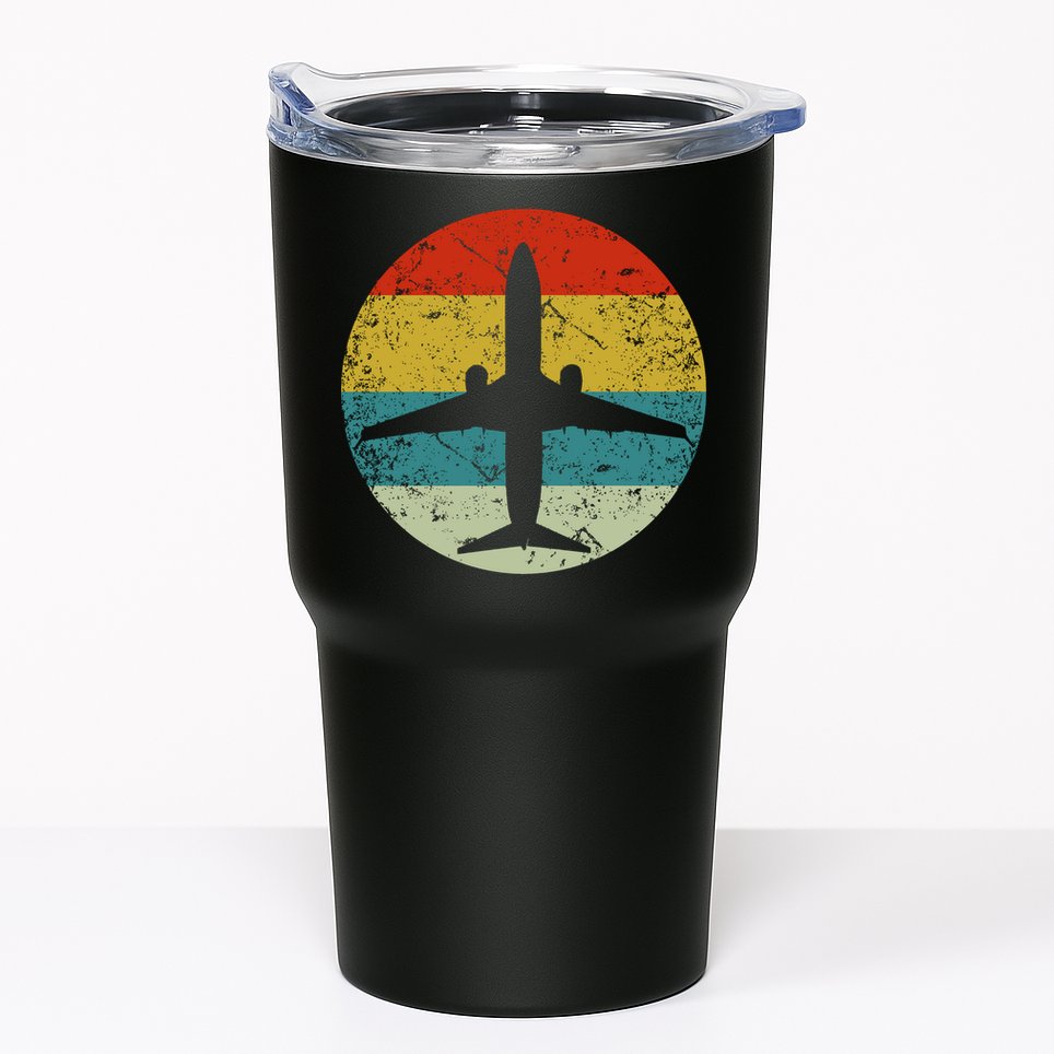 Airplane Vintage Tumbler