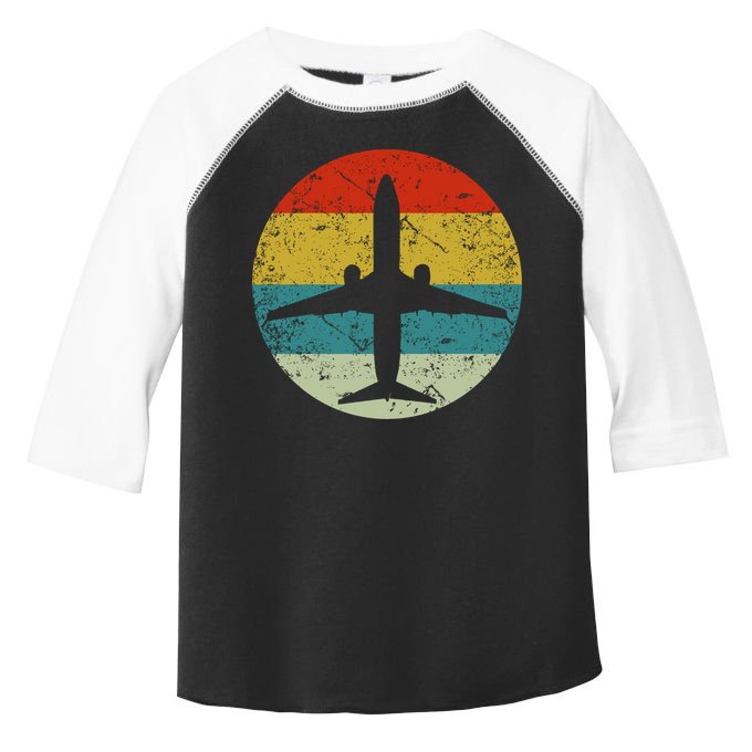 Airplane Vintage Toddler Fine Jersey T-Shirt