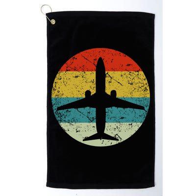 Airplane Vintage Golf Towel
