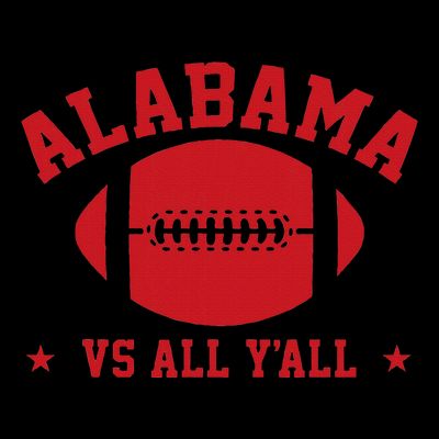 Alabama Vs All YAll Alabama State T-Shirt