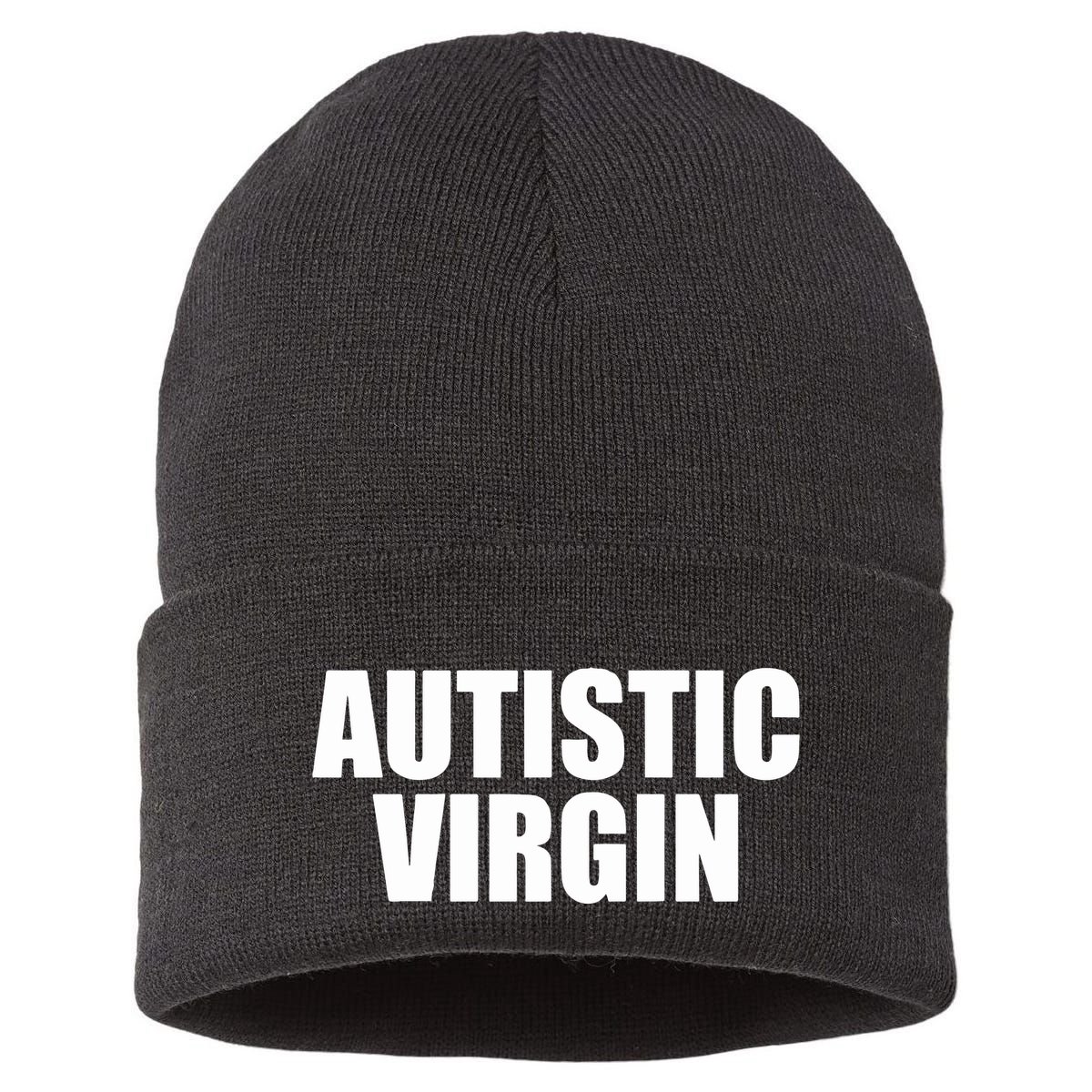 Autistic Virgin Sustainable Knit Beanie
