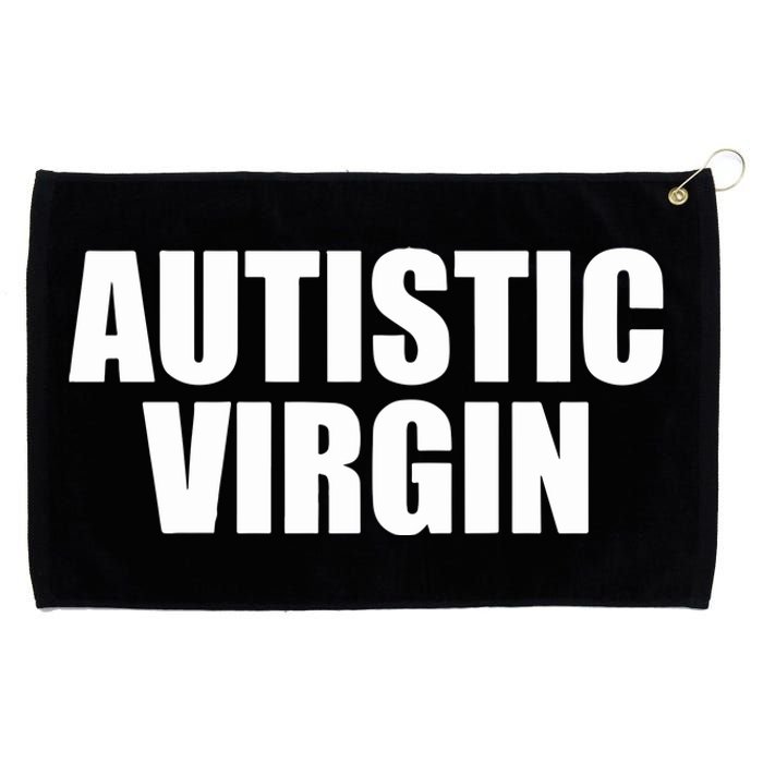 Autistic Virgin Grommeted Golf Towel