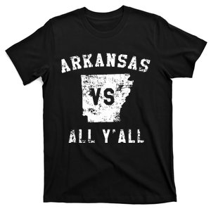 Arkansas Vs All Yall For Yall Funny T-Shirt