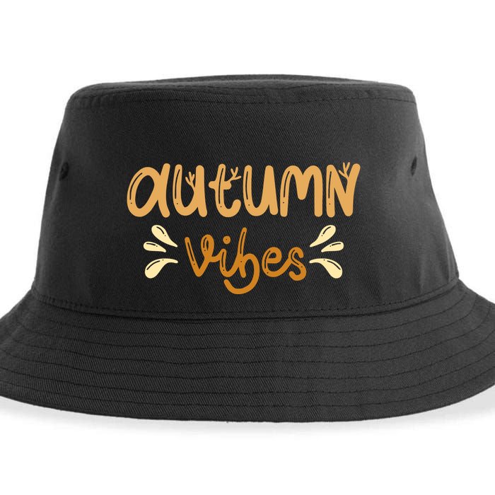 Autumn Vibes Sustainable Bucket Hat